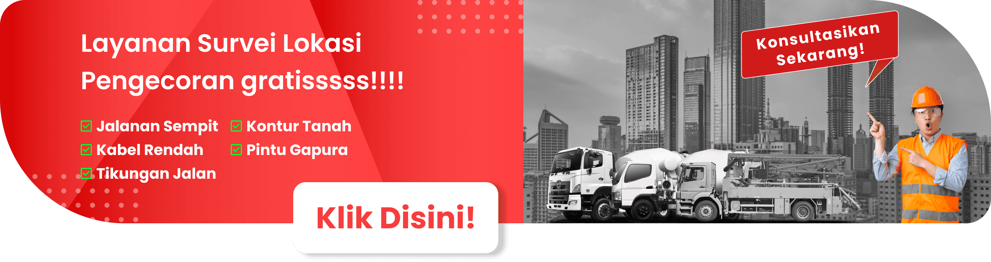 Layanan survei lokasi Proyekin